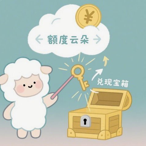 羊小咩享花卡包智能提额与消费引导